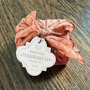 Mersea Marrakech collection dune bar soap NWT
